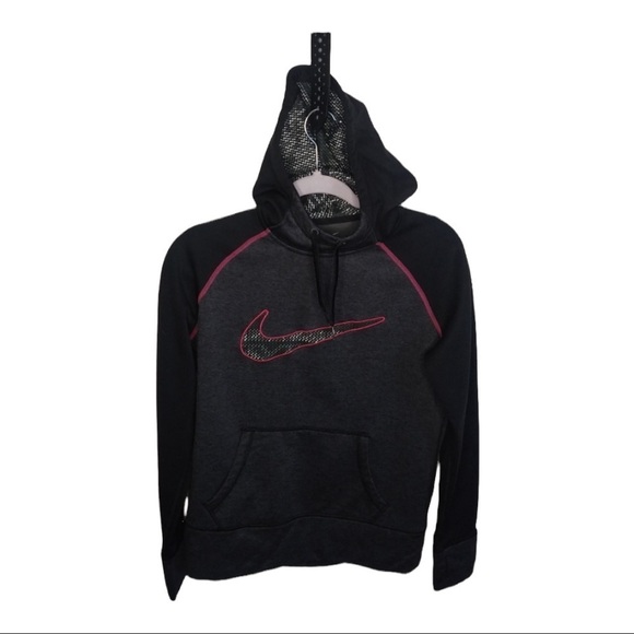 Nike long sleeve fleece lined sweatshirt size medium - Picture 1 of 7